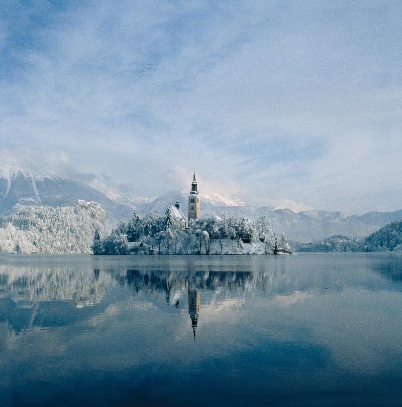 Apartments Rose In Winter Bled Kültér fotó
